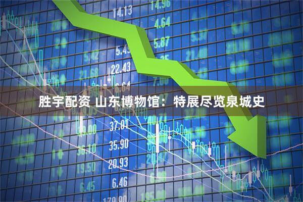 胜宇配资 山东博物馆：特展尽览泉城史