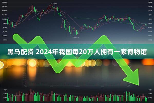 黑马配资 2024年我国每20万人拥有一家博物馆