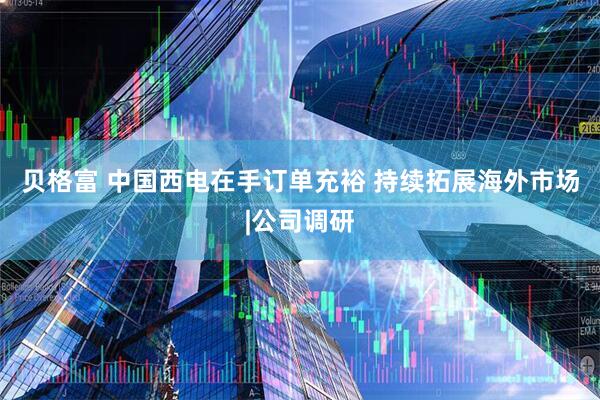 贝格富 中国西电在手订单充裕 持续拓展海外市场|公司调研