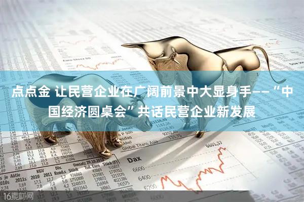 点点金 让民营企业在广阔前景中大显身手——“中国经济圆桌会”共话民营企业新发展