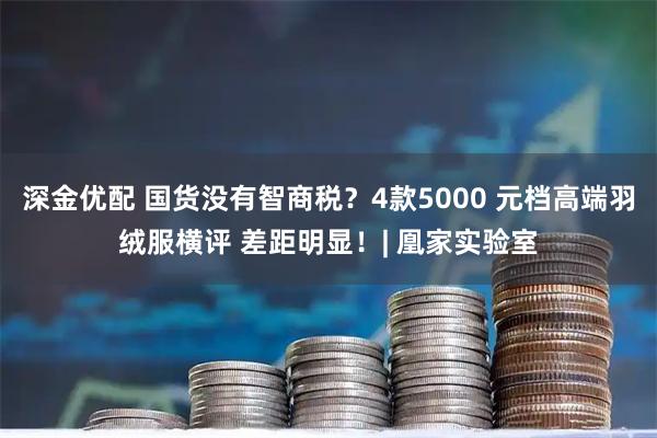 深金优配 国货没有智商税？4款5000 元档高端羽绒服横评 差距明显！| 凰家实验室