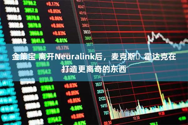 金策宝 离开Neuralink后,麦克斯・霍达克在打造更离奇的东西